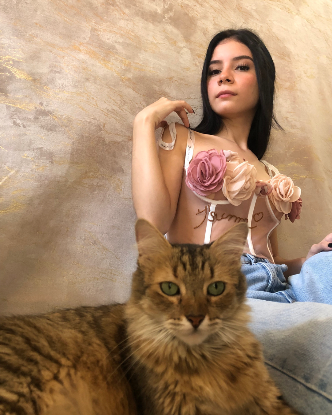 Crop top Rosa