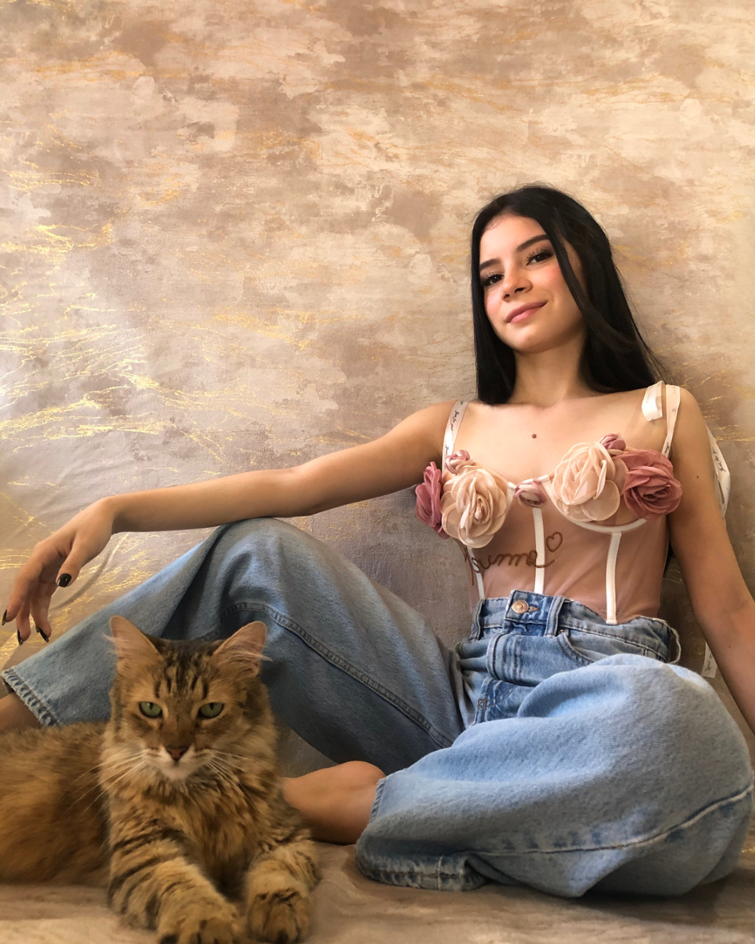Crop top Rosa