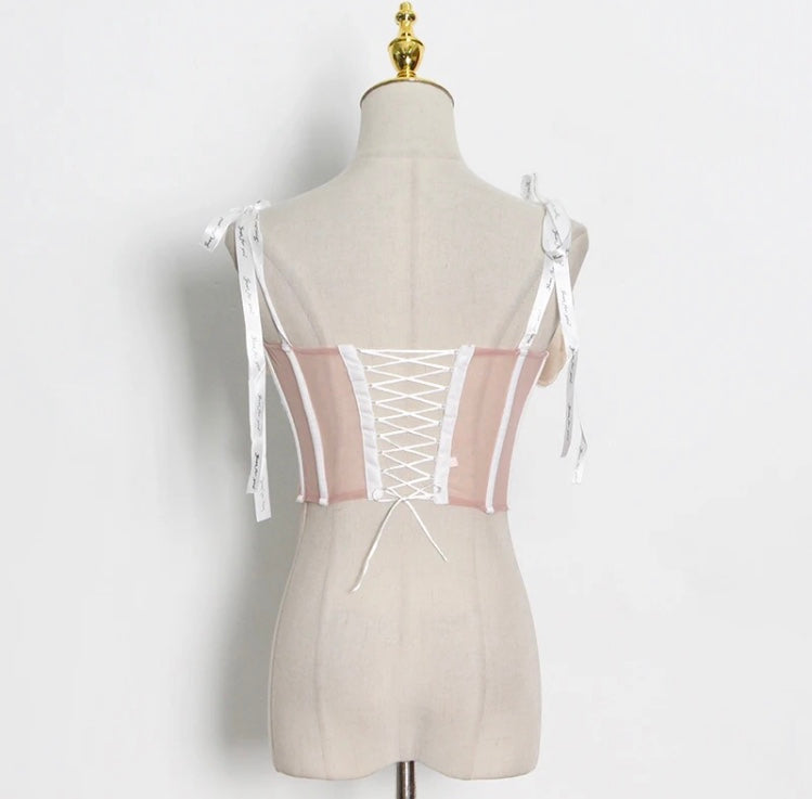 Crop top Rosa