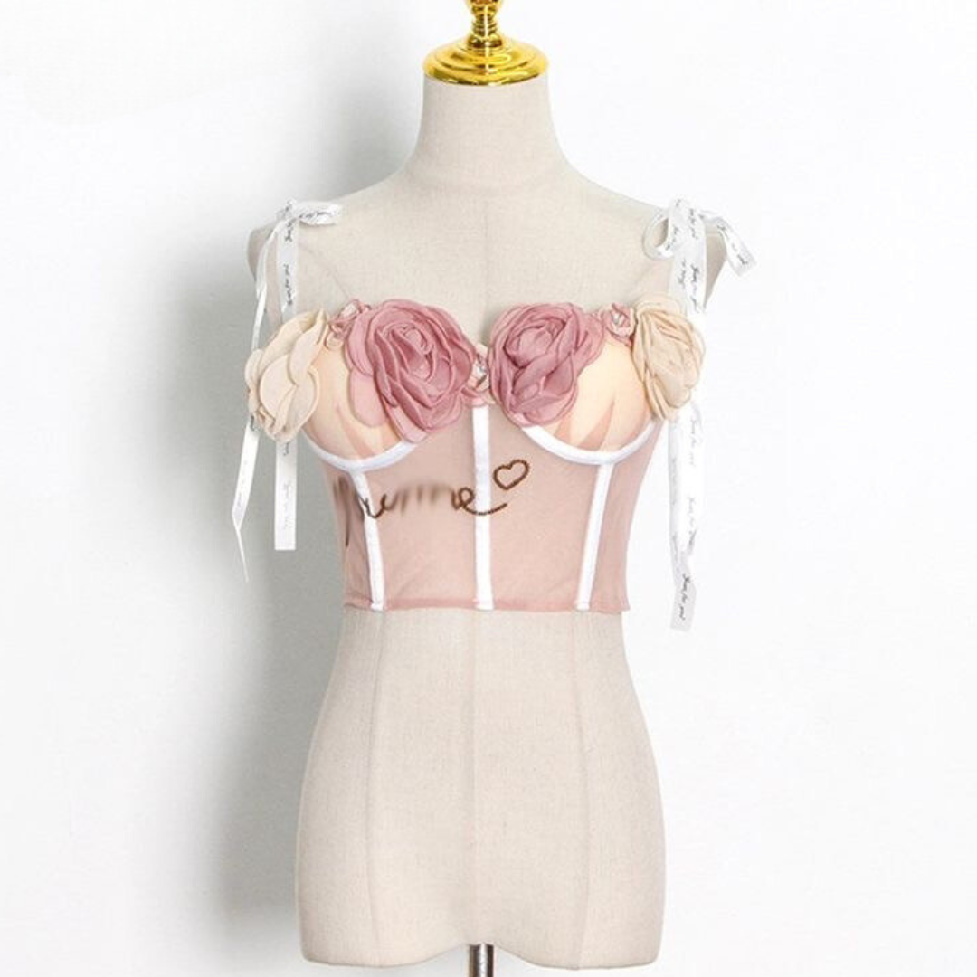 Crop top Rosa