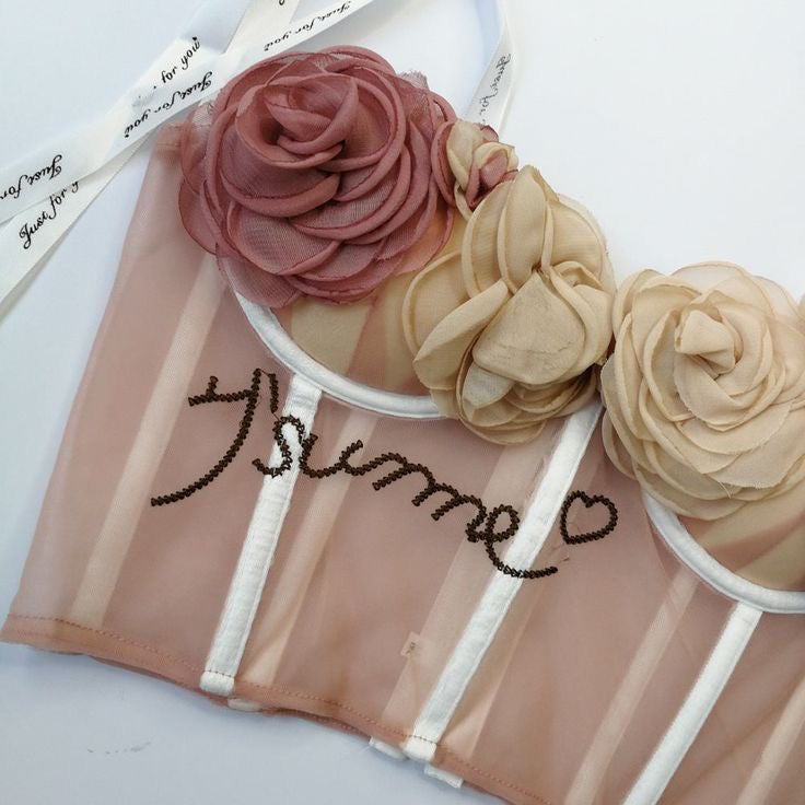 Crop top Rosa