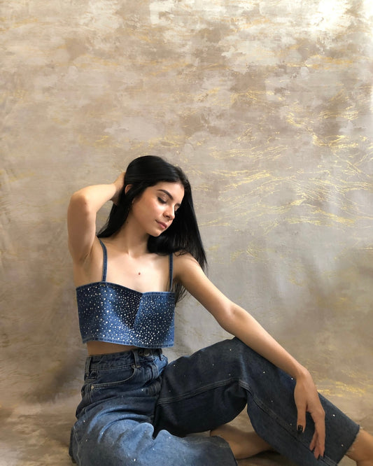 Top baby blue